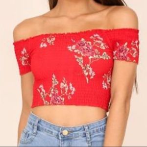AUS Brand Showpo Crop Top NWT
